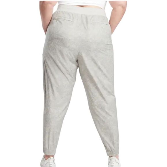 Athleta Venture Printed Pants Womens Size 24 Viper Grey - Picture 4 of 10